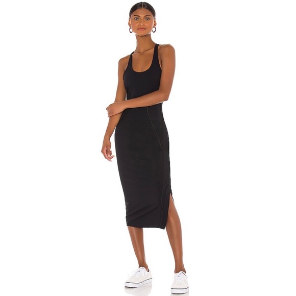 Vimmia Dresses & Skirts - NWT Vimmia x CRK T Back Tank Midi Dress Black